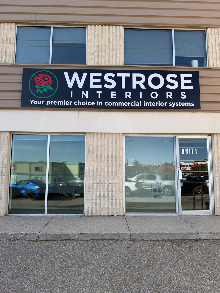 Westrose Interiors channel letters — channel letters Calgary by NEON YYC