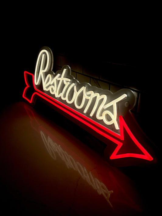 Restroom Neon Sign