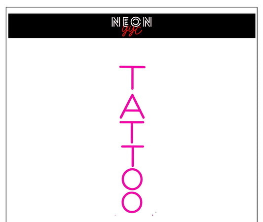 Tattoo - Custom Neon Sign