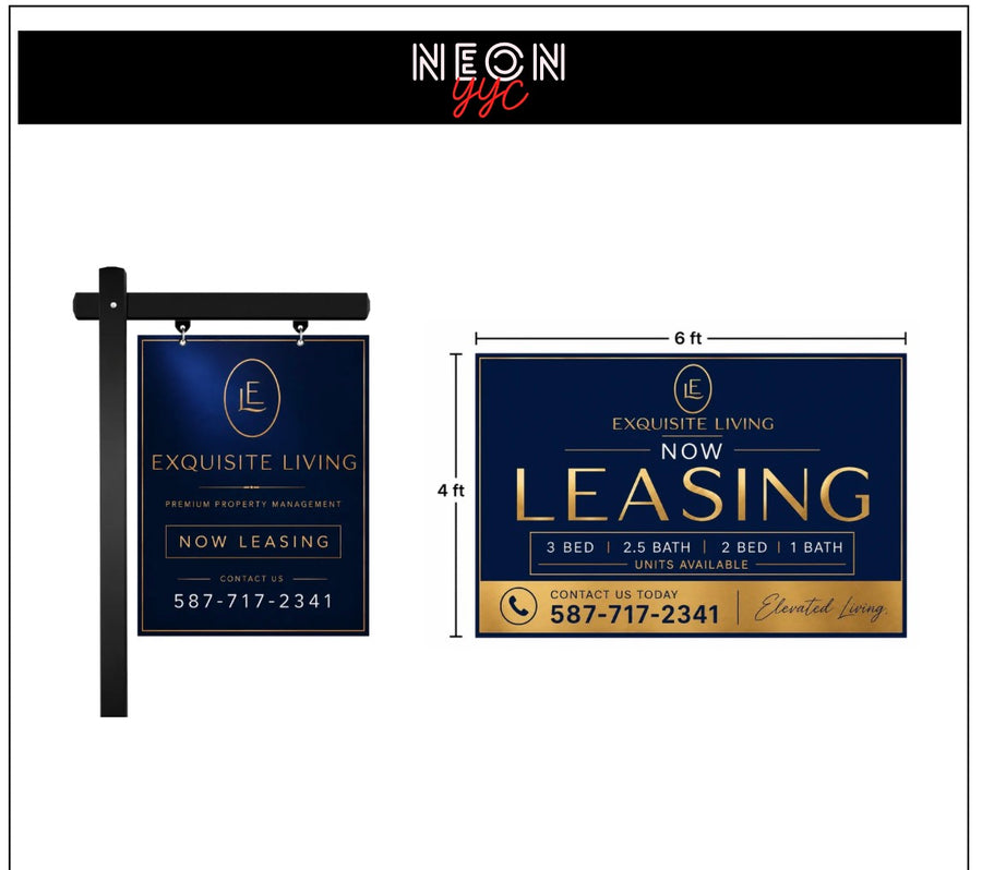 Lawn Sign and Banner