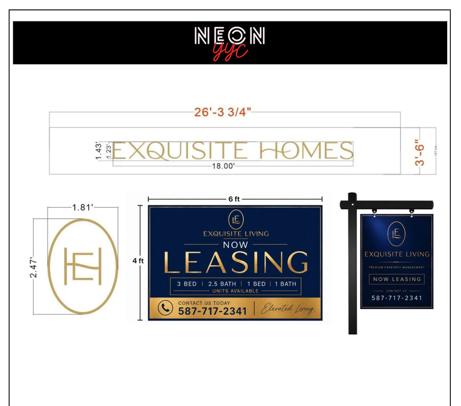 Backlit Sign, Banner, Lawn Sign