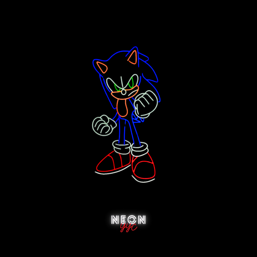 Sonic Neon Sign