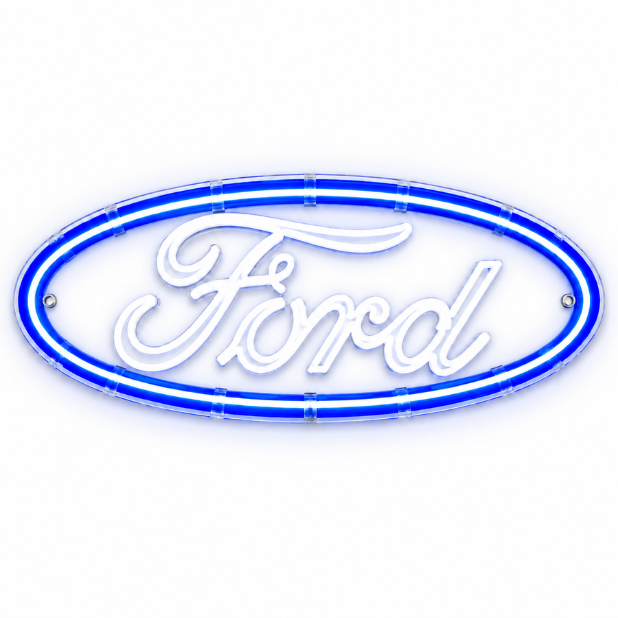 Ford LED Neon Sign – 3 ft × 3 ft