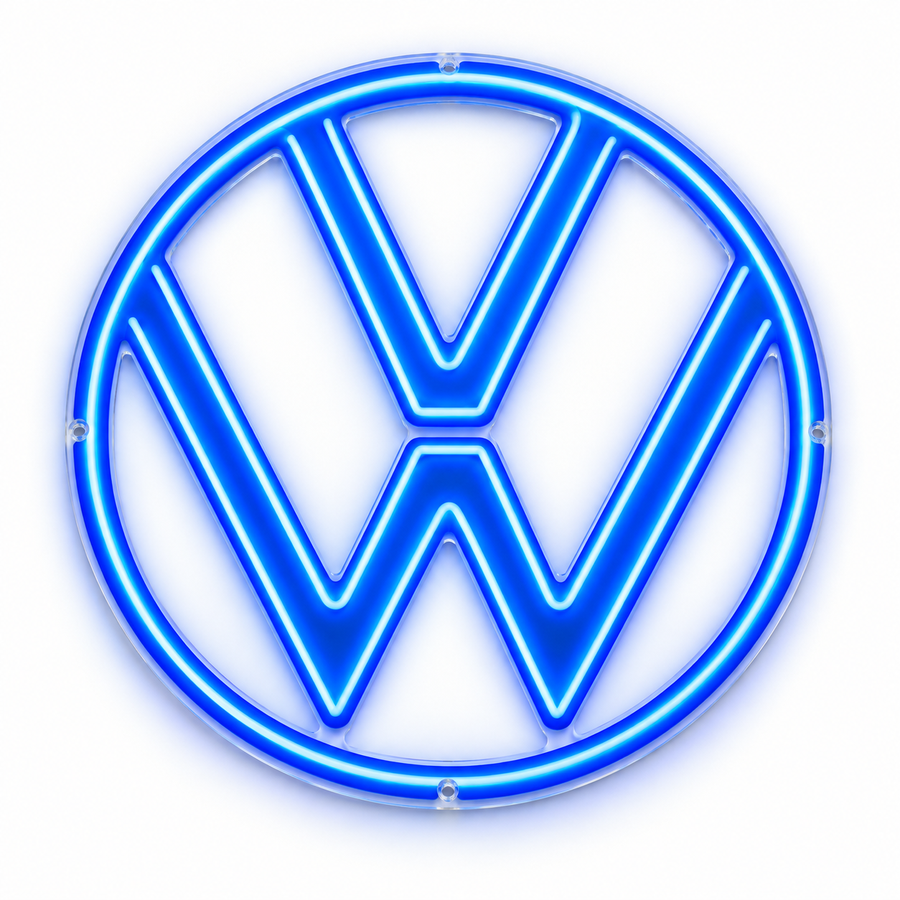 Volkswagen LED Neon Sign – 3 ft × 3 ft