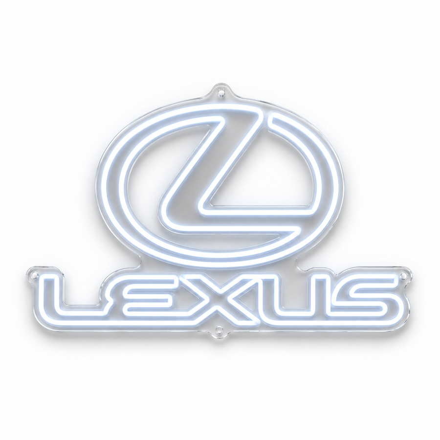 Lexus LED Neon Sign – 3 ft × 3 ft