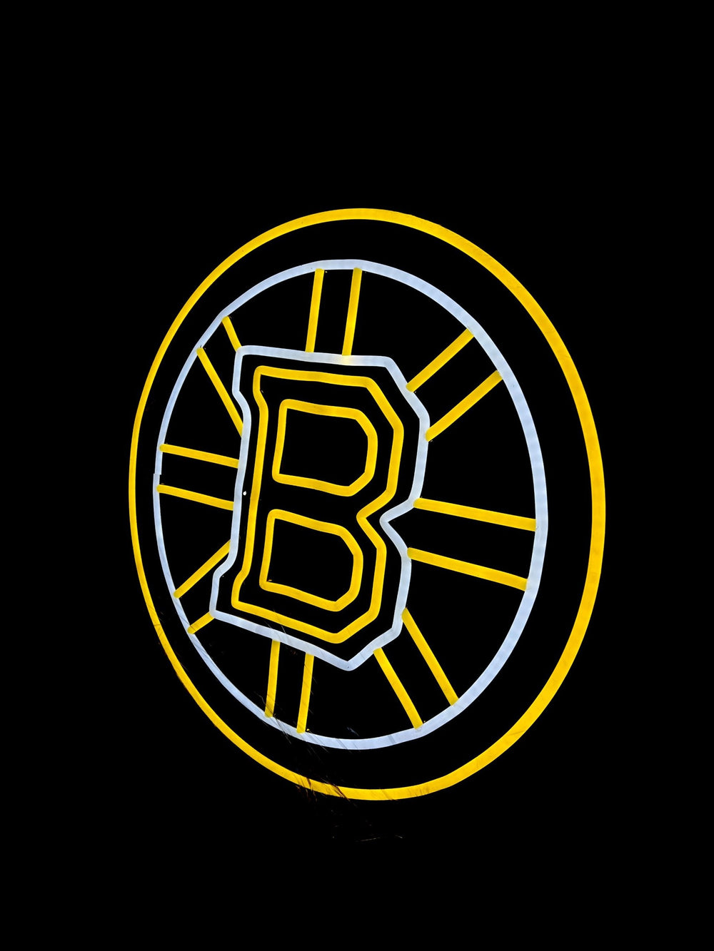 Boston Bruins led neon logo — NEON YYC Calgary