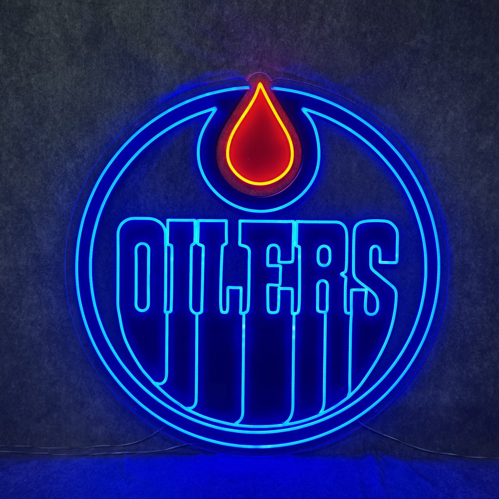 Edmonton Oilers led neon logo — NEON YYC Calgary